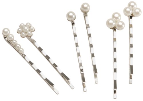 Bobby Pins 6/Pkg-perle/argent 0793379210070 Darice Inc.