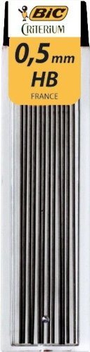 Etui de 12 mines criterium hb 0,5 mm