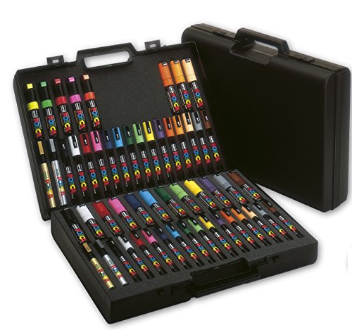 Mallette de 54 marqueurs assortis