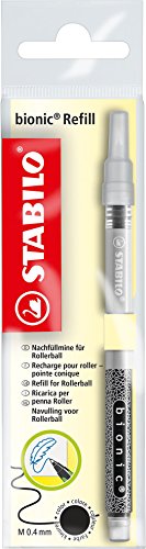 STABILO bionic - Lot de 5 recharges (encre noire)