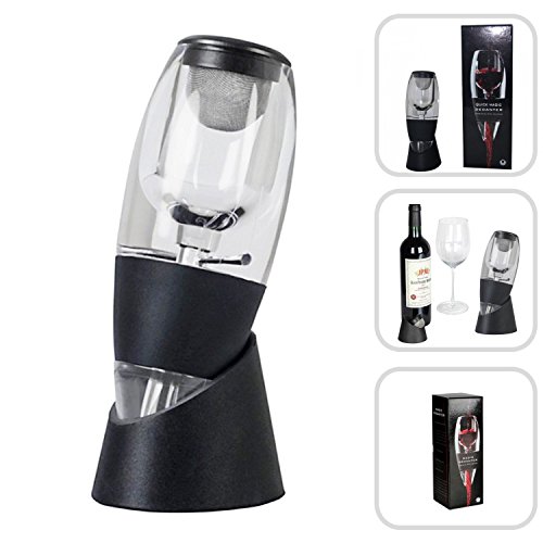 i-Horizon plus DÃ©canteur de vin rouge avec sup...