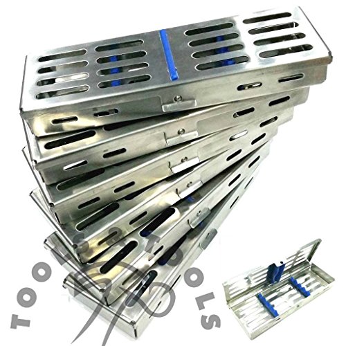 Lot de 6 la stérilisation Cassette Plateau de m...