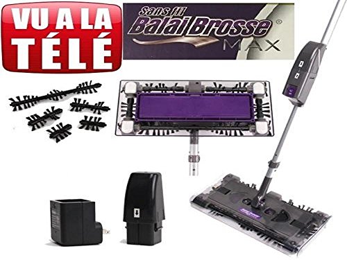 Balai brosse electrique sans sac et sans fil Vi...