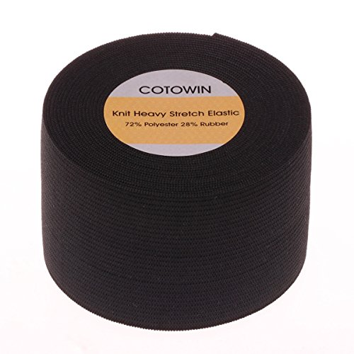 5,1 cm Large lourds à tricoter élastique haute élasticité bande élastique 5 m 0795400433137 POWERTAPE