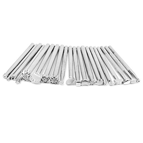Kit 20pcs Outils des Estampes pour Sculpture Artisanat du Cuir 0796201018295 Unbekannt