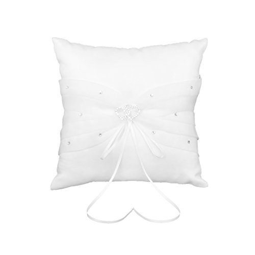 Coussin Oreiller Porteur de Bague Anneau d'alli...