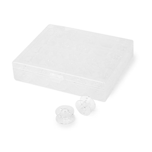 Unbekannt Boîte de Rangement de Canettes Bobines 25 Compartiments avec Canettes de Machine à Coudre Claires code EAN 0796201023183 