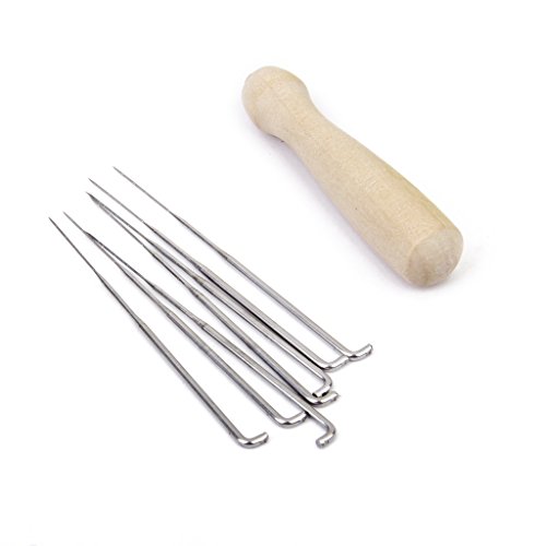 Lot de 7pcs Aiguilles à Feutrer avec Manche en ...