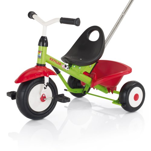 - t03025-0000 - vélo et véhicule pour enfant - tricycle - funtrike emma avec canne amovible - acier 0797142146856 Kettler