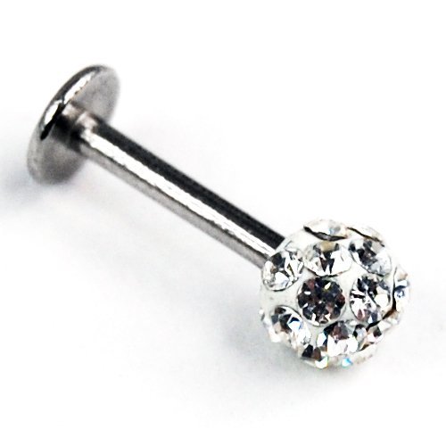 Labret/piercing labial de cristal piercing de l...