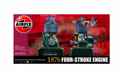 - ai07870 - maquette - 4 stroke petrol engine