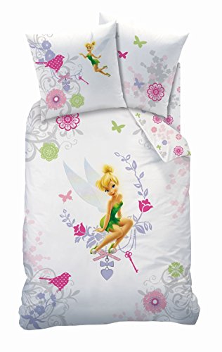 Parure de lit fée clochette disney fairies hous...