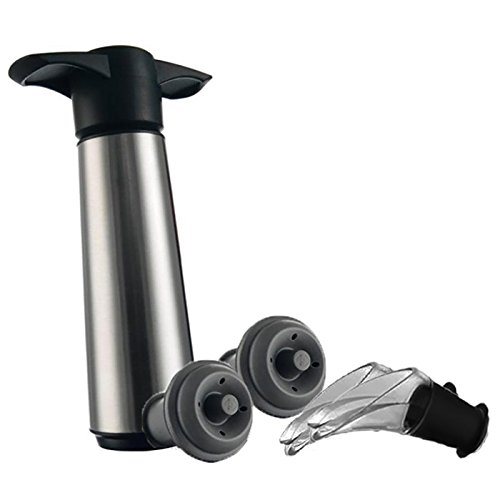 Vacu Vin 0649360 Coffret avec 1 Pompe/2 Bouchon...