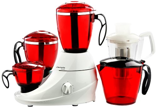 DEZIRE Butterfly Desire Mixer Grinder with 4 Jars (Red and White) 0798527598062 (0798527598062)