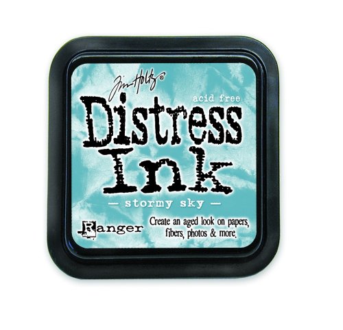 Tim holtz détresse tampon, stormy sky