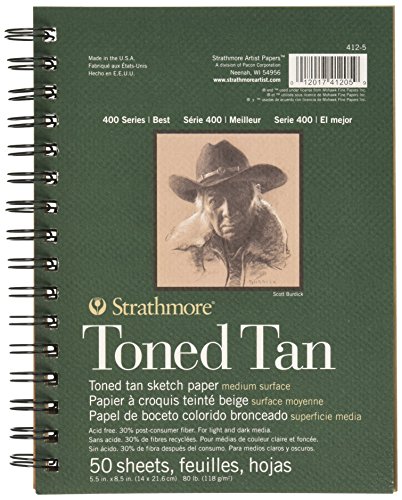 Strathmore spirale tonique Sketch Book 5,5 « X8...