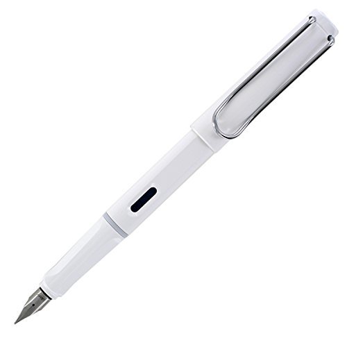 Fh19677 stylo-plume safari, plume m (blanc)