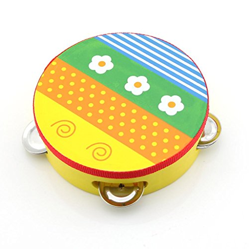 Ballen_Ma Colorful Jouet Musical pour bébé Motif main de Clap tambour Tambourin ( ) livraison aléatoires 0799418170039 (0799418170039)
