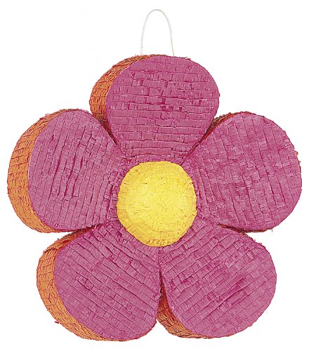 Piñata Fleur Rose Et Orange