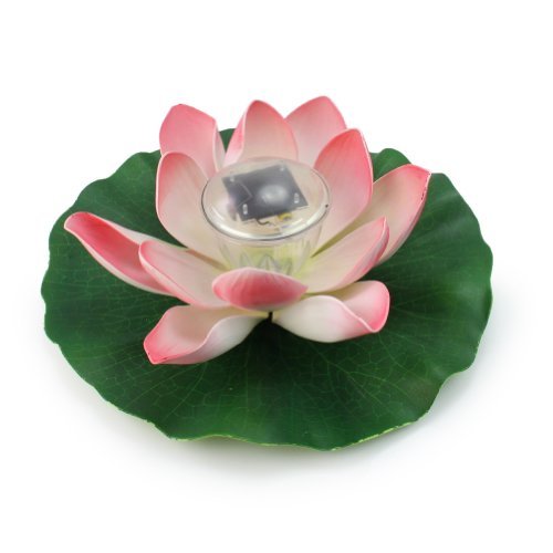 Multi-Couleur Solaire LED luminaire Lampe Lotus...