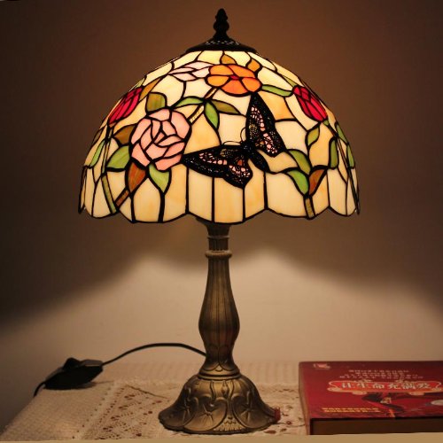 Lampe de chevet tête unique Tiffany E27 Lampes ...