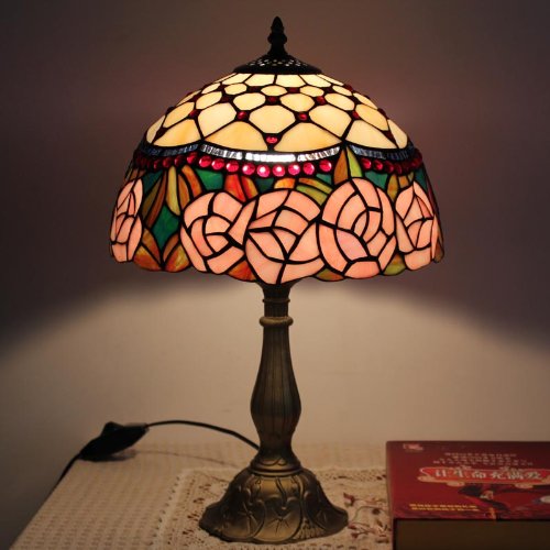 Lampe de chevet tête unique Tiffany E27 Lampes ...