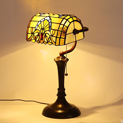 Lampe de chevet européenne tête unique rétro Ti...