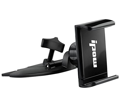 ipow Ipow ® Support Voiture Universal 360 téléphone Cd solt support voiture pour Iphone 6 plus (5.5) 6 5S 5C 4S 4, ipod Touch, Samsung Galaxy S6 S5 S3 S2 Note 2, HTC M8 M7, Motorola Droid Razr Hd, Maxx, Nokia Lumia 920, Blackberry Z10 Torch,sony Z2 Z1, Lg G2 , G3, pour large écran Smatephone et Electronic Devices (Noir-cd Slot) code EAN 0799637094864 