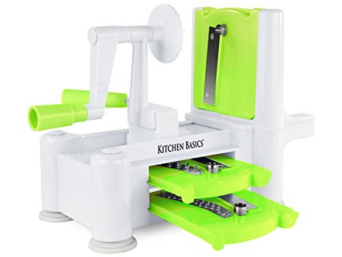 Kitchen Basics™ Coupe-légumes à spirale rotativ...