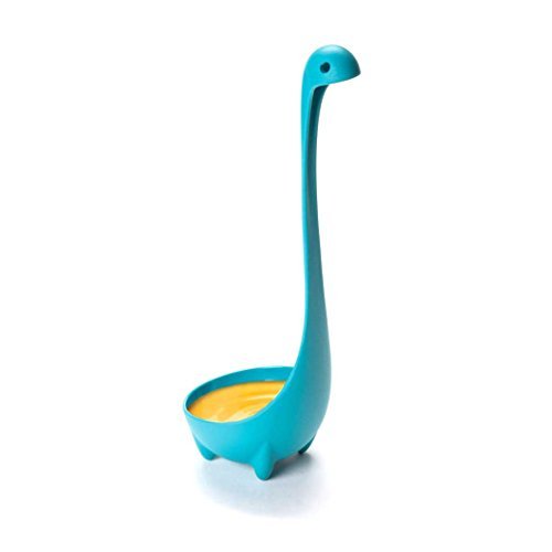 ShineVGift Nessie Soup Ladle Kitchen Spoon Ladle | Nessie Louche-Ness écosse Nessie Monster Louche de cuisine Bleu code EAN 0799804188051 