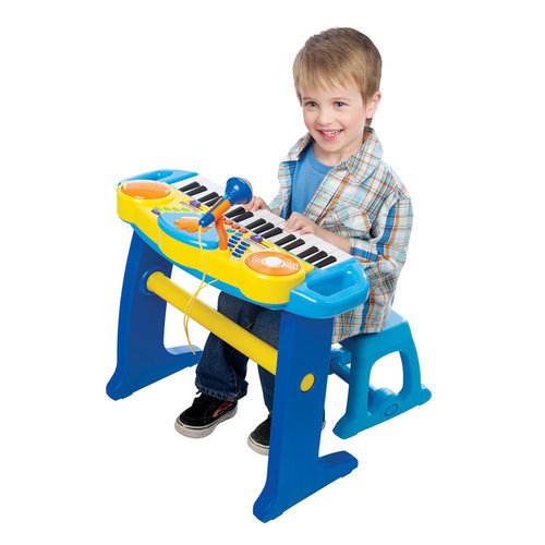 Bruin Clavier lumineux avec tabouret bleu 0803516610080 (0803516610080)