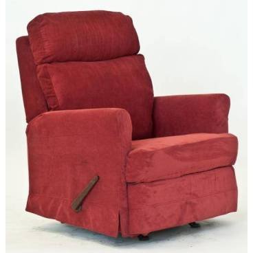 monfauteuilrelax Fauteuil relax a bascule San Diego en tissu interchangeable rouge 0806805734245 (0806805734245)