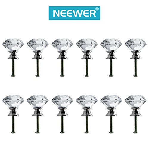 30 mm cristal clair bling glass en forme diaman...