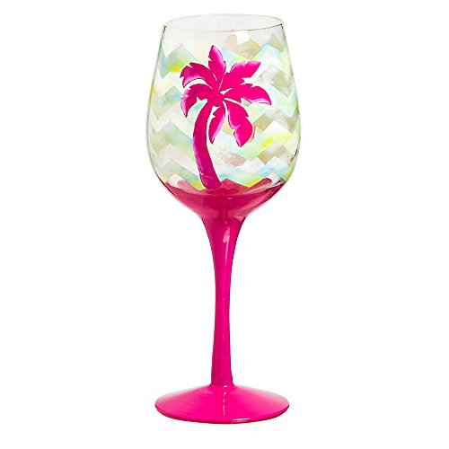 Coastal Batik Verres à vin - Lot de 2
