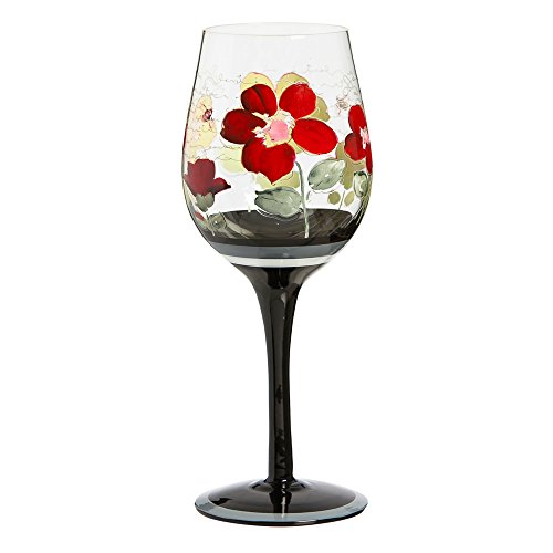 Cypress Home Verres à vin élégant Motif floral Symphony - Lot de 2 code EAN 0808412250248 
