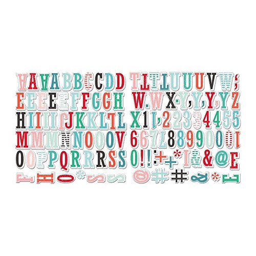 Wish season alpha & numbers die-cuts by fancy p...