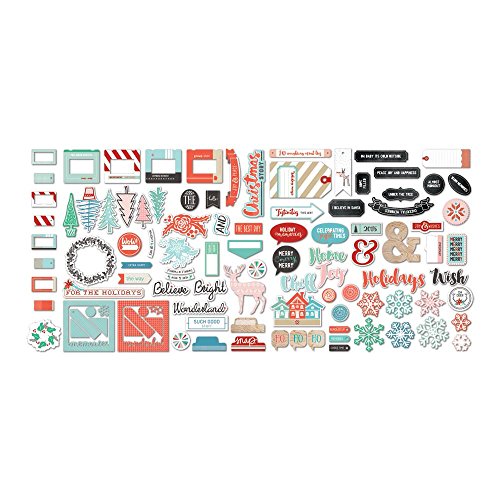 Fancy Pants Wish season ephemera cardstock die-cuts by fancy pants code EAN 0810799025869 