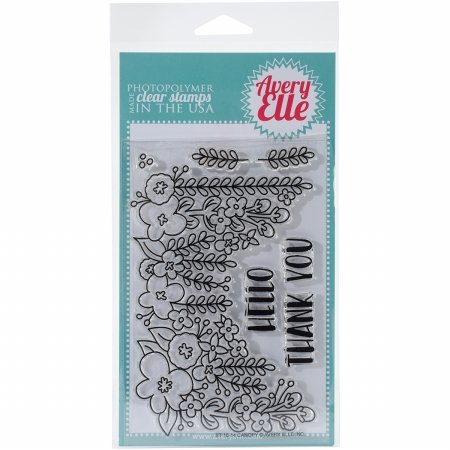 Avery Elle Clear stamp set 4 x 6-inch-canopy 0811568023864 (0811568023864)