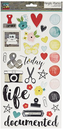 Simple des histoires de vie en couleur pour aut...