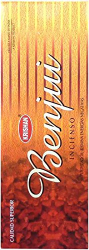 KRISHAN Bâtons d'encens Krishan Benjoin - lot de 3 boites de 8 code EAN 0812362004646 