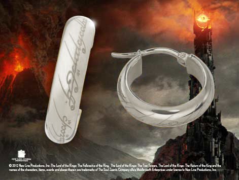 The Hobbit - Boucles d'oreilles - Anneau Unique