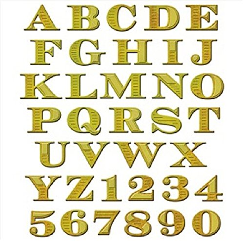 Shapeabilities alphabet et chiffres gravés marron
