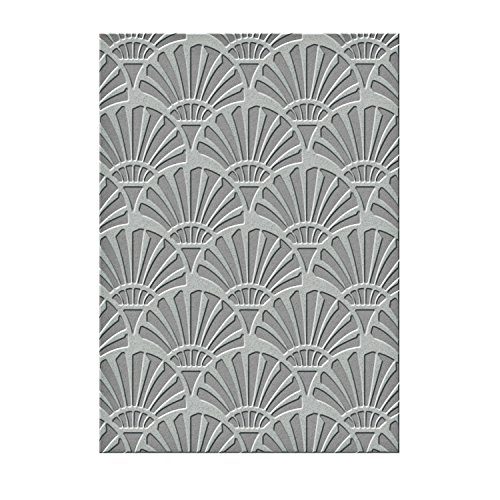 Deco steptastic texture plaque, en métal, marron