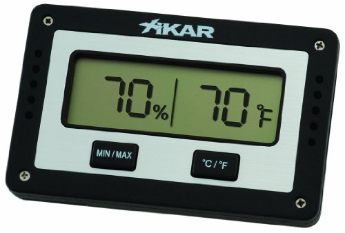 Xikar Deluxe calibratable digital hygrometer thermometer 0813463018334 (0813463018334)