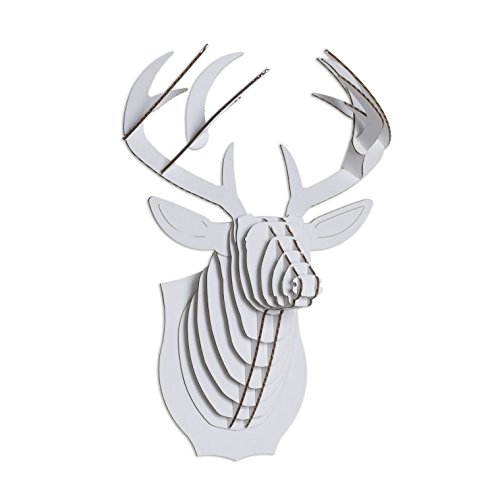 CARDBOARD SAFARI BUCKY médium, cerf trophée en carton, Cardboard Safari code EAN 0813565010199 