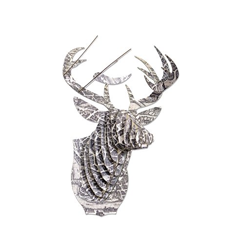 CARDBOARD SAFARI BUCKY ROME médium, cerf trophée en carton, Cardboard Safari code EAN 0813565013787 