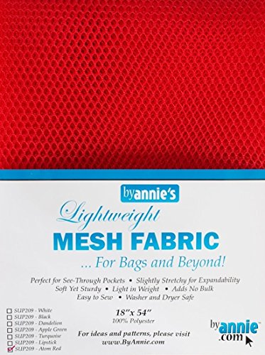 By Annie byannie sup209 de Atom Lightweight Mesh Fabric, 18 x 54 "Env. 45,7 x 137 cm Tissu filet, 100 Percent Polyester, 28 x 20 x 1 cm 0815217020297 (0815217020297)