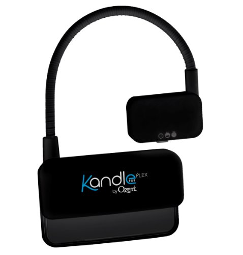 Ozeri Deutschland Kandle de Ozeri Flex - Lampe LED à fixer sur liseuse - Noire - Spécialement concue pour Amazon Kindle (tous les modèles), compatible liseuses autres marques code EAN 0815817010360 