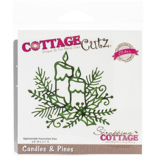 CottageCutz Cottage Cutz Dies découpe gaufrage bougies de noël CottageCutz 0818561021453 (0818561021453)