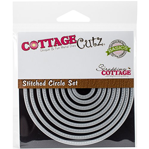 CottageCutz Coutures basics dies cercle. simple à 9,5 cm 0818561025079 (0818561025079)